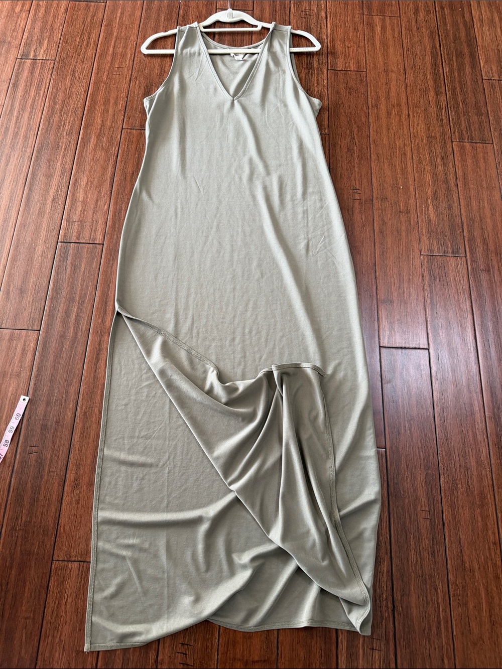 Sleeveless wear two ways Maxi Dress in Sage Green